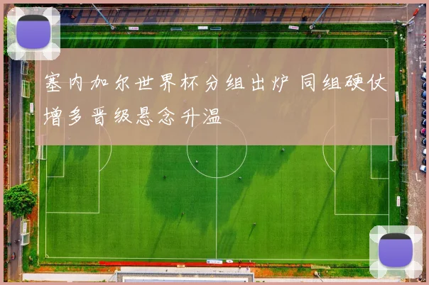 塞内加尔世界杯分组出炉 同组硬仗增多晋级悬念升温